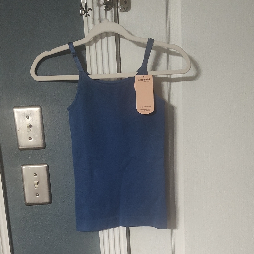 Women's Shapermint Blue Tank Top